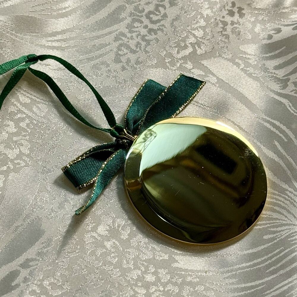 VTG Independence Hall Philadelphia Brass Ceramic Collectible Keepsake Ornament - Picture 4 of 4